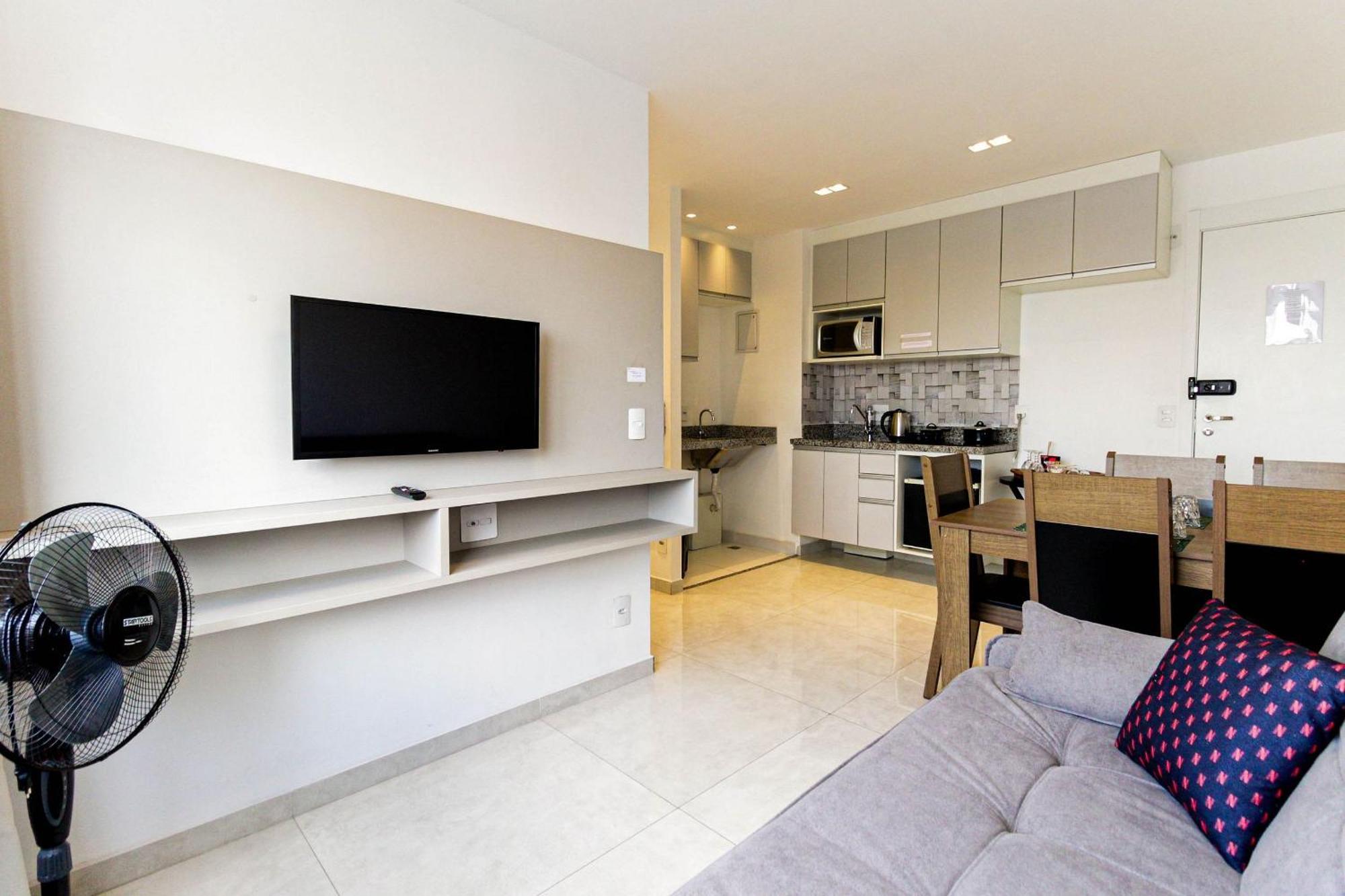 Bl909 - Moderno Apto P/ 6 | Com Piscina Apartamento São Paulo