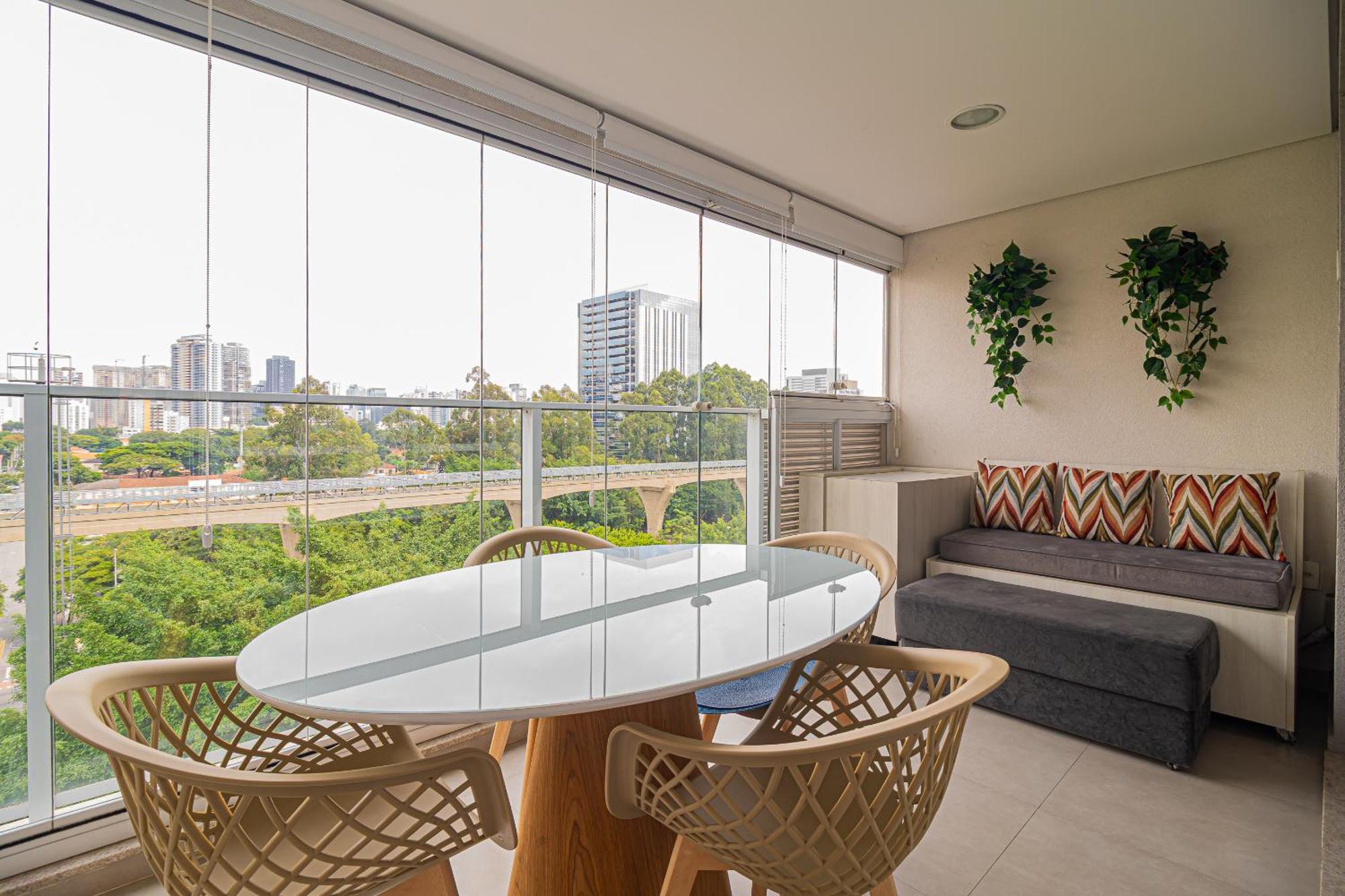 Apartment Brown Stay Brooklin - Novo, Charmoso E Com Lazer Premium - Por Do Sol Perfeito *