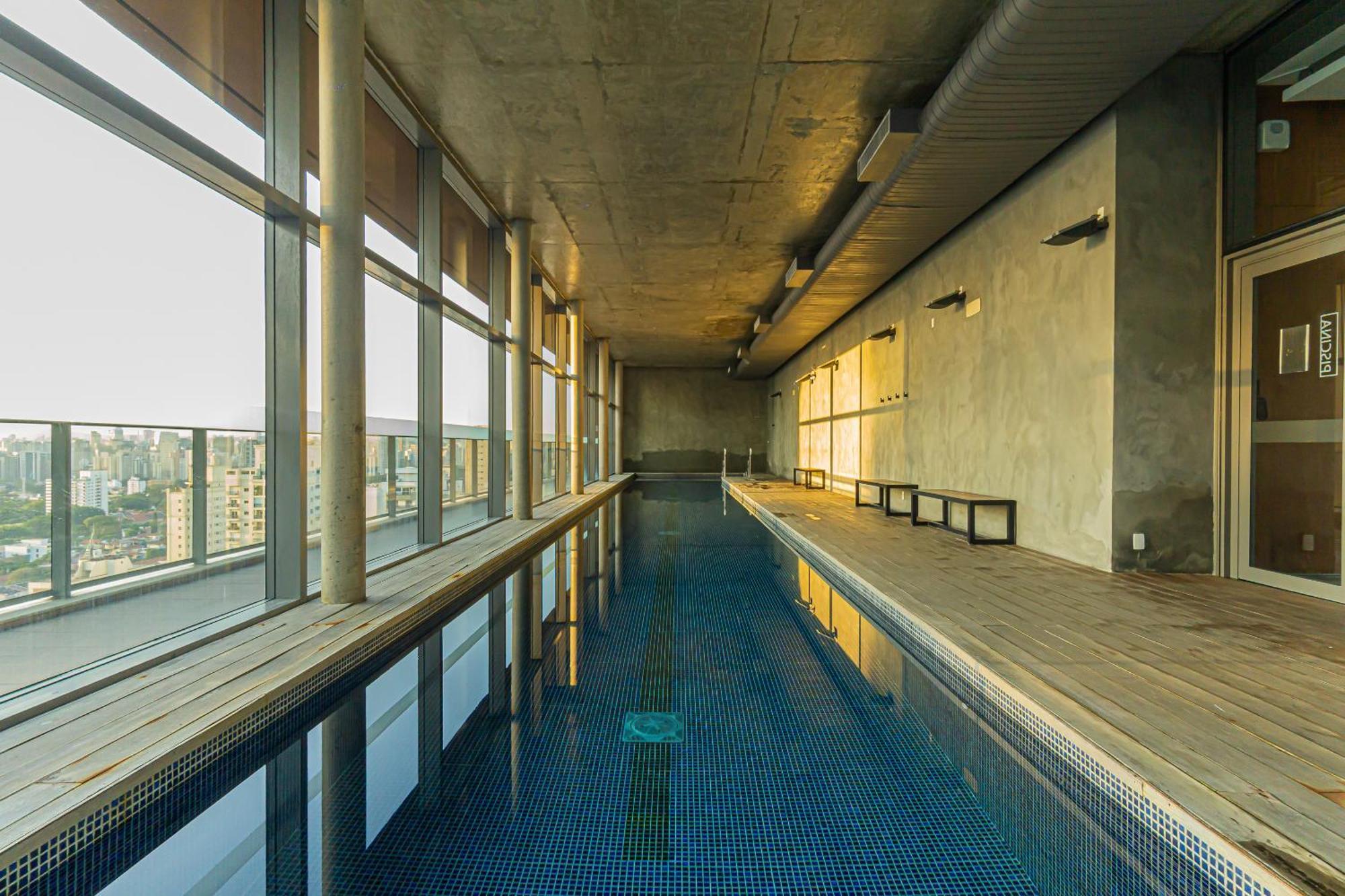 Olive Studio No Habitarte - Condominio Dos Famosos Com Vaga, Piscina E Academia No Brooklin * Sao Paulo