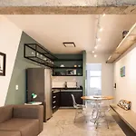 Apto Faria Lima - Pinheiros Com Ar Cond E Wi-Fi