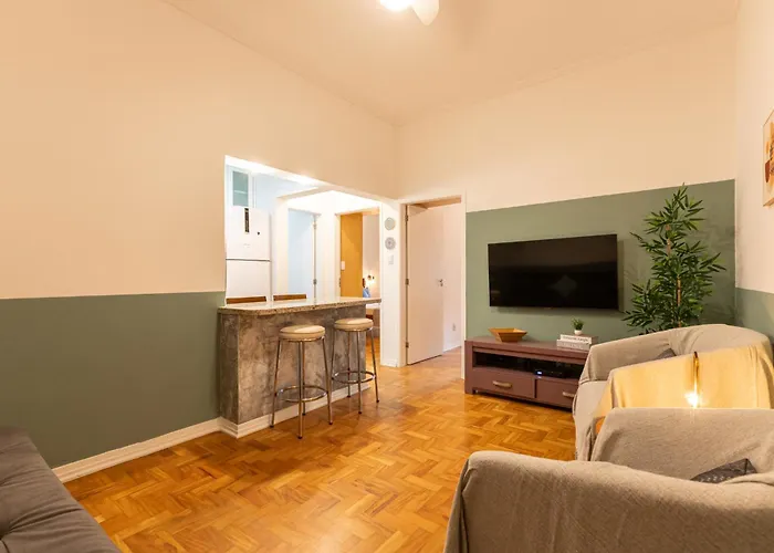 Easy Star - Confortavel Apartamento 2 Quartos No Paraiso - Vg01H