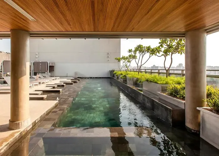 Studio Setin Downtown Com Piscina E Vista Skyline