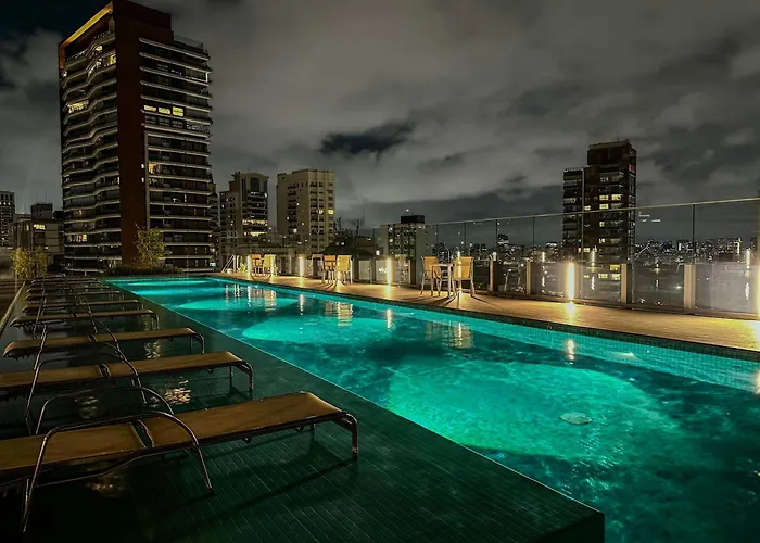 Studio Jardins Com Vaga E Vista Panoramica 22 Andar