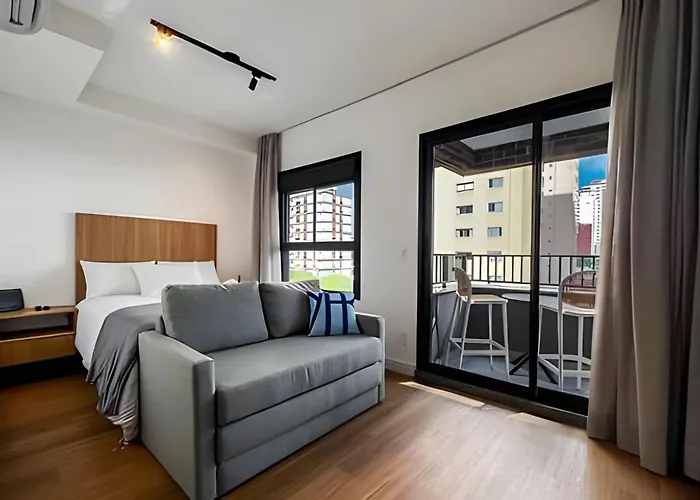 Lindo Estudio Recem Reformado Em Moema!