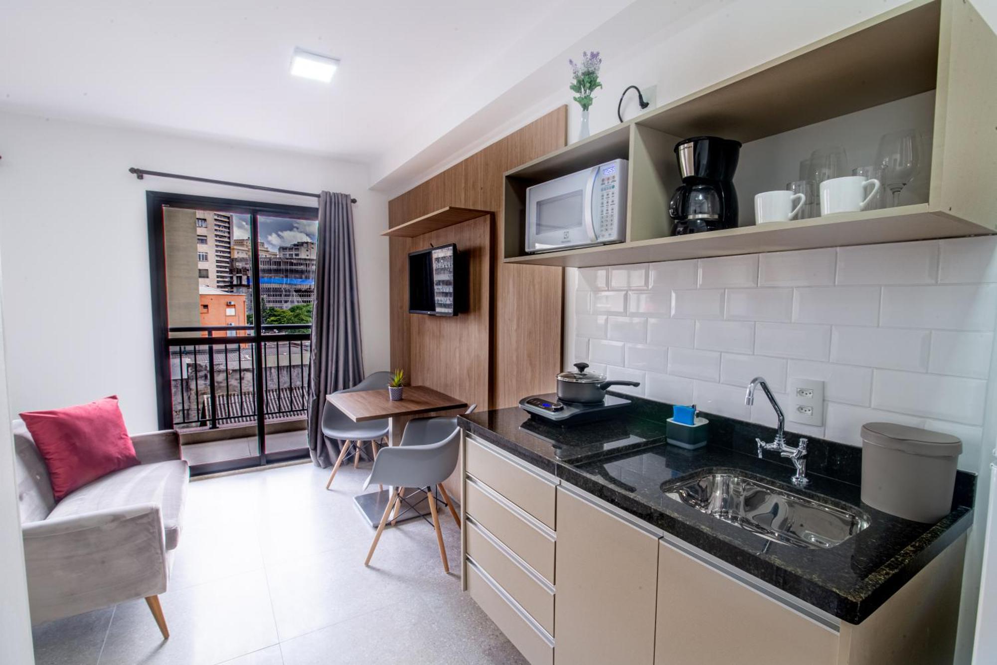 360 Suites Bom Retiro - Mobiliados Apartamento São Paulo