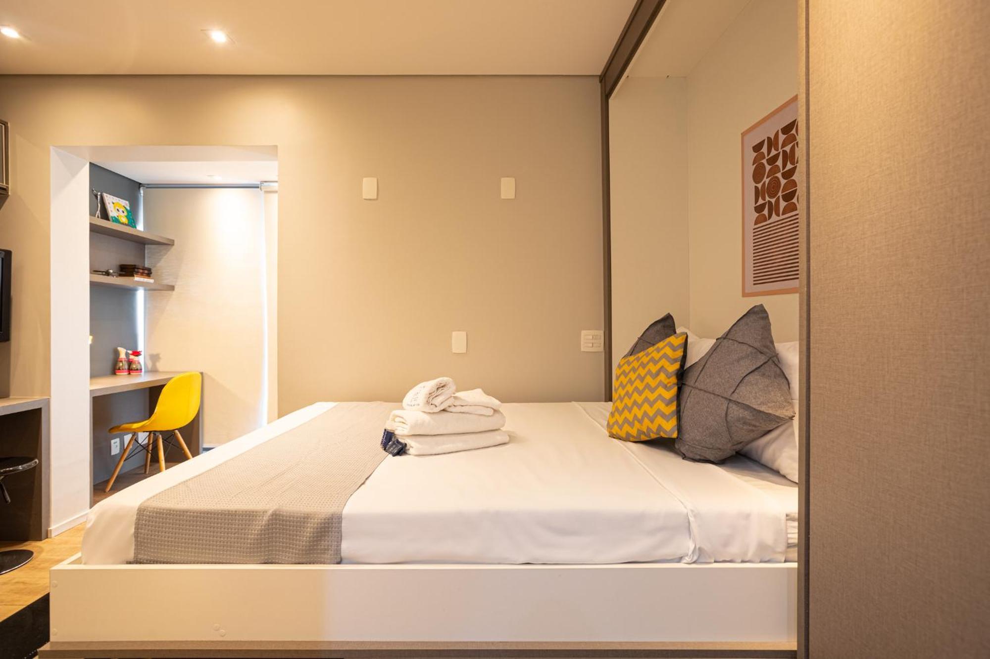 Apartment Easy Star - Estiloso Na Olimpia - Ts03g Sao Paulo