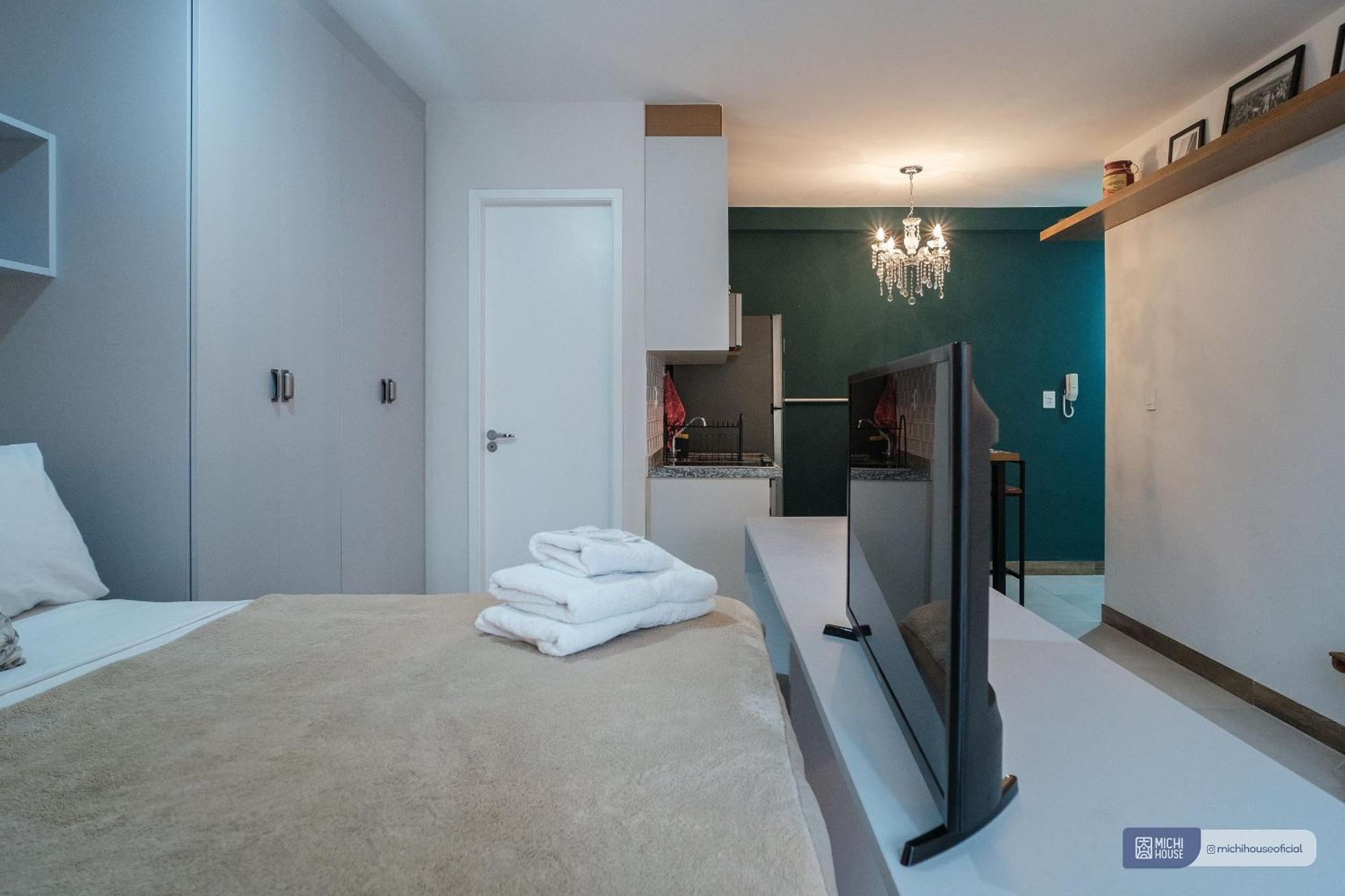 Maravilhoso Studio Metro Republica/lg Arouch Ac/wf Apartamento *