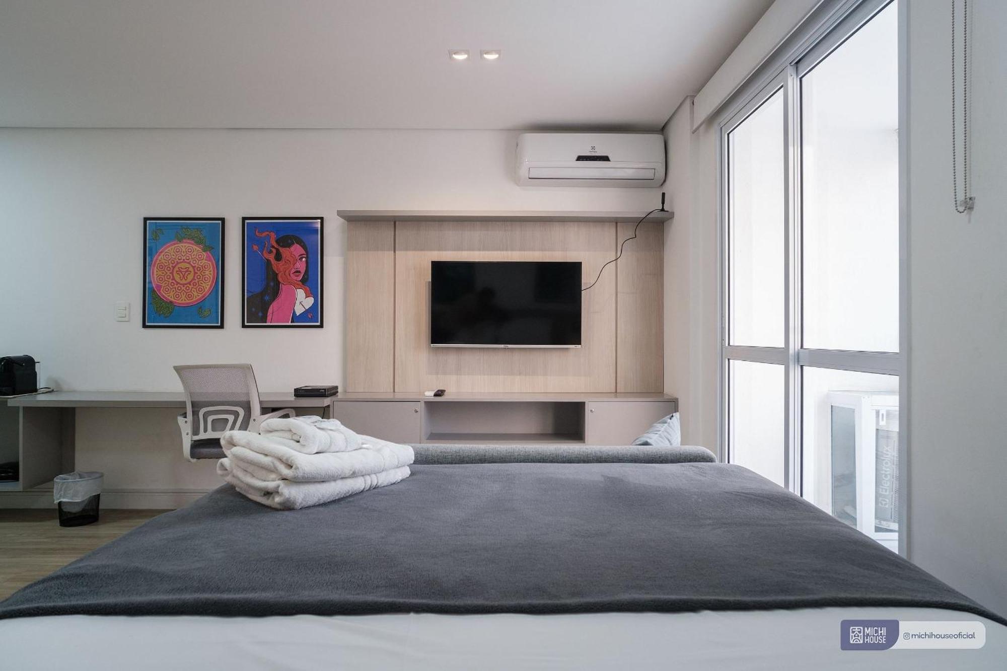 Mh 10216 - Encantador Studio Com Ac/wf/casal Apartamento