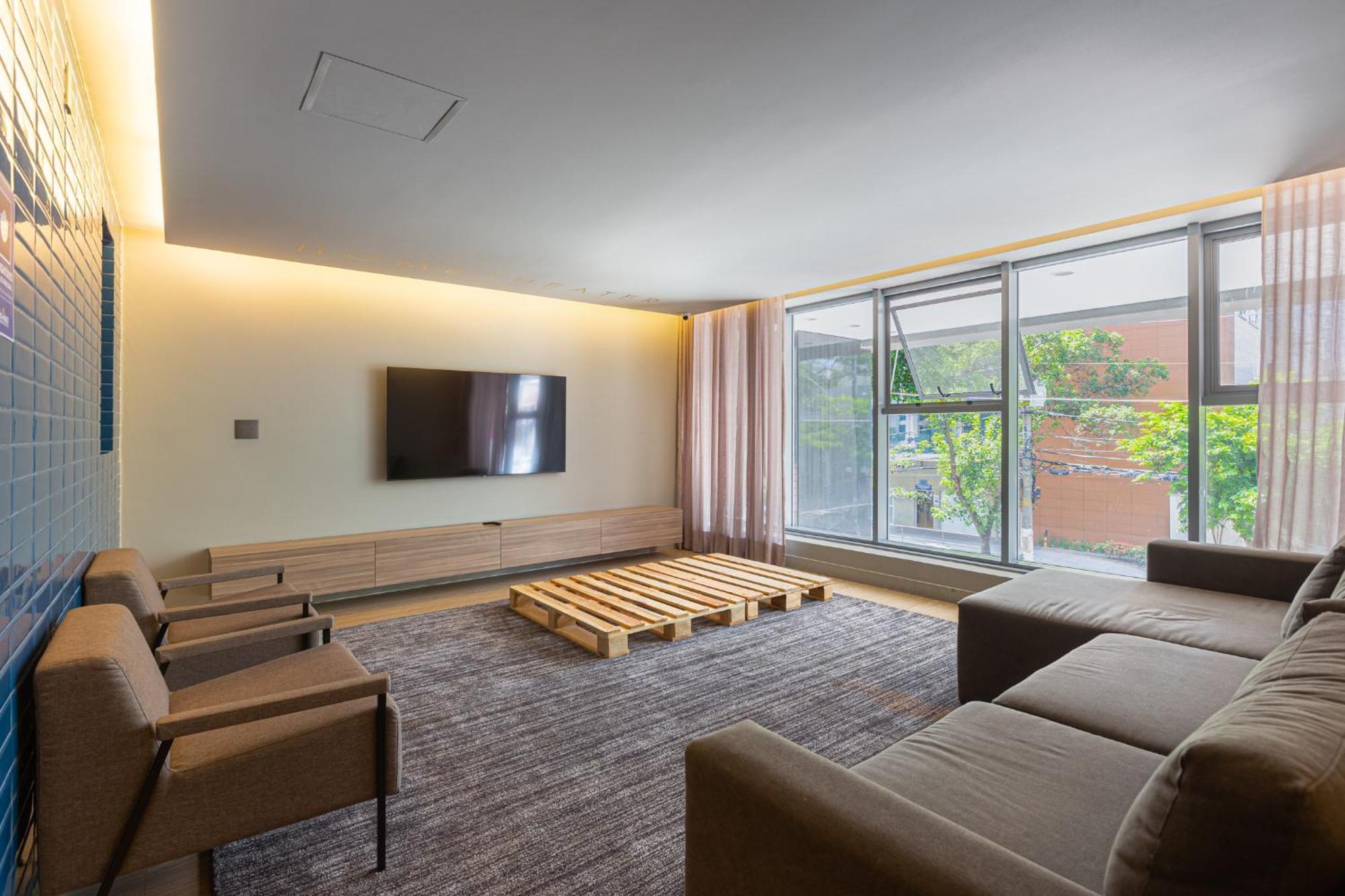 Easy Star - Fresco E Iluminado Perto Do Allianz Parque - Mh04h Apartamento