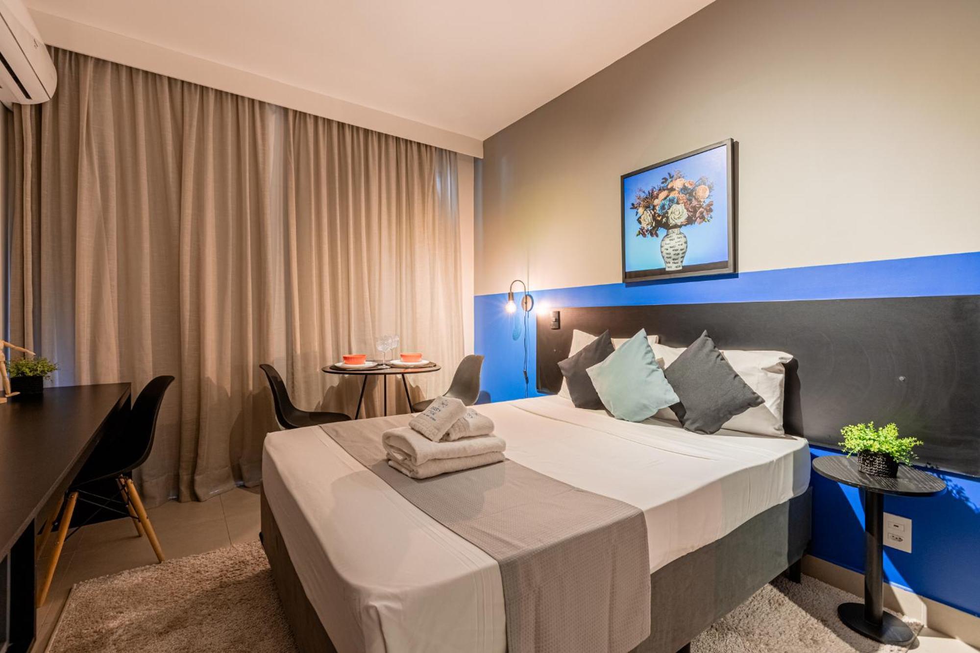 Apartamento Easy Star - Fresco E Iluminado Perto Do Allianz Parque - Mh04h *