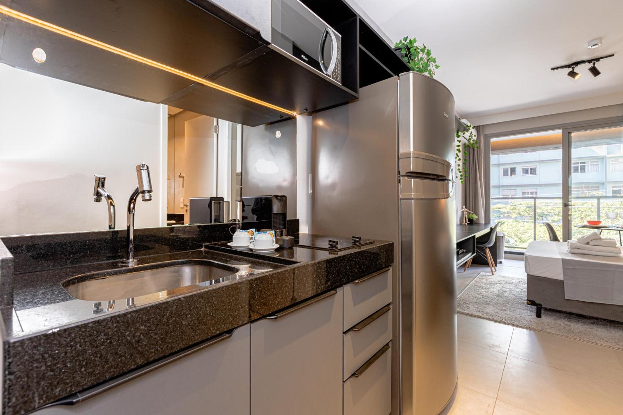 Easy Star - Fresco E Iluminado Perto Do Allianz Parque - Mh04h Apartamento *