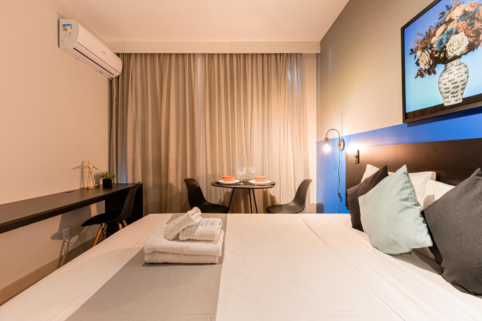 Easy Star - Fresco E Iluminado Perto Do Allianz Parque - Mh04h Apartamento *
