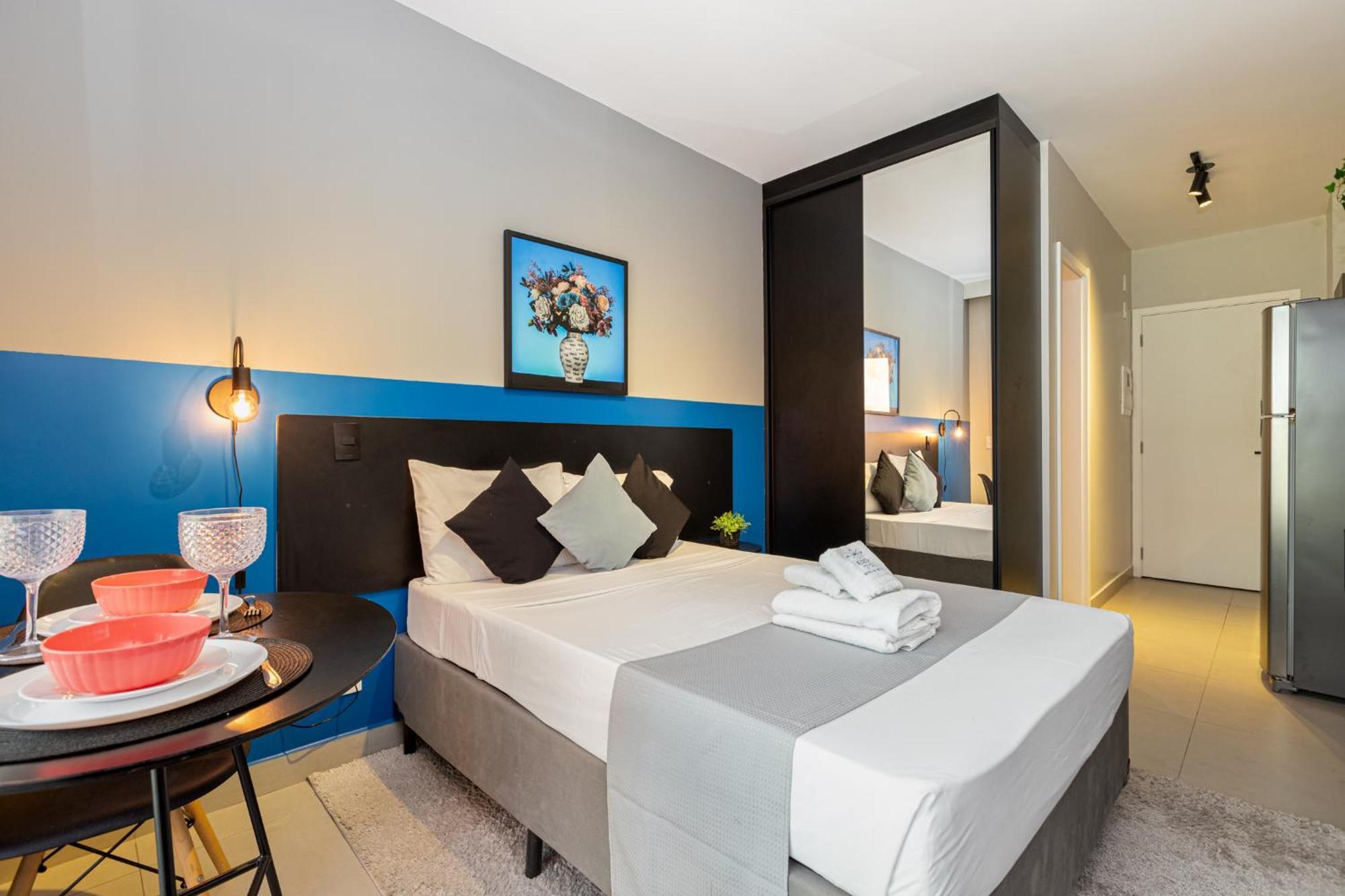 Apartamento Easy Star - Fresco E Iluminado Perto Do Allianz Parque - Mh04h São Paulo