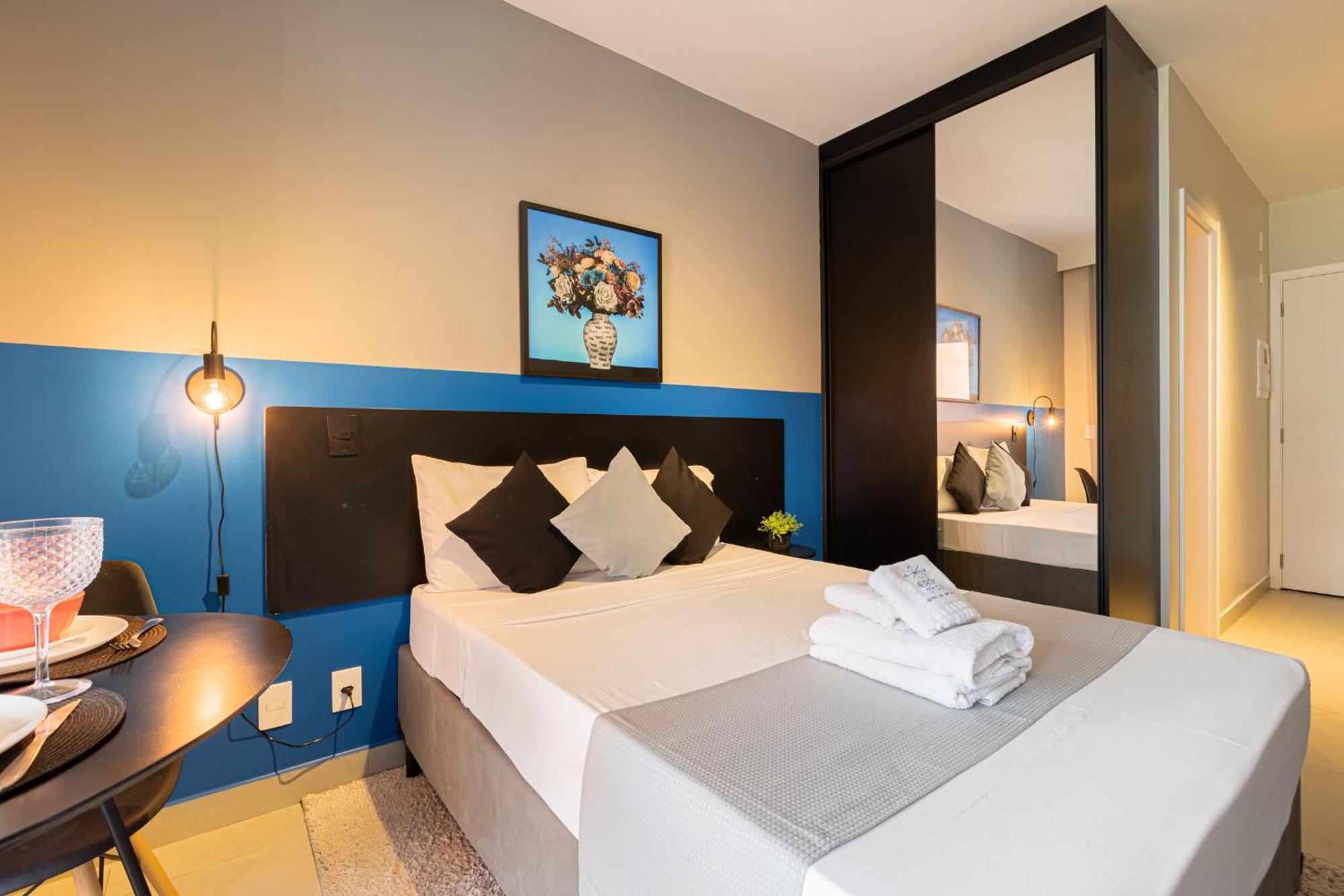 Apartamento Easy Star - Fresco E Iluminado Perto Do Allianz Parque - Mh04h