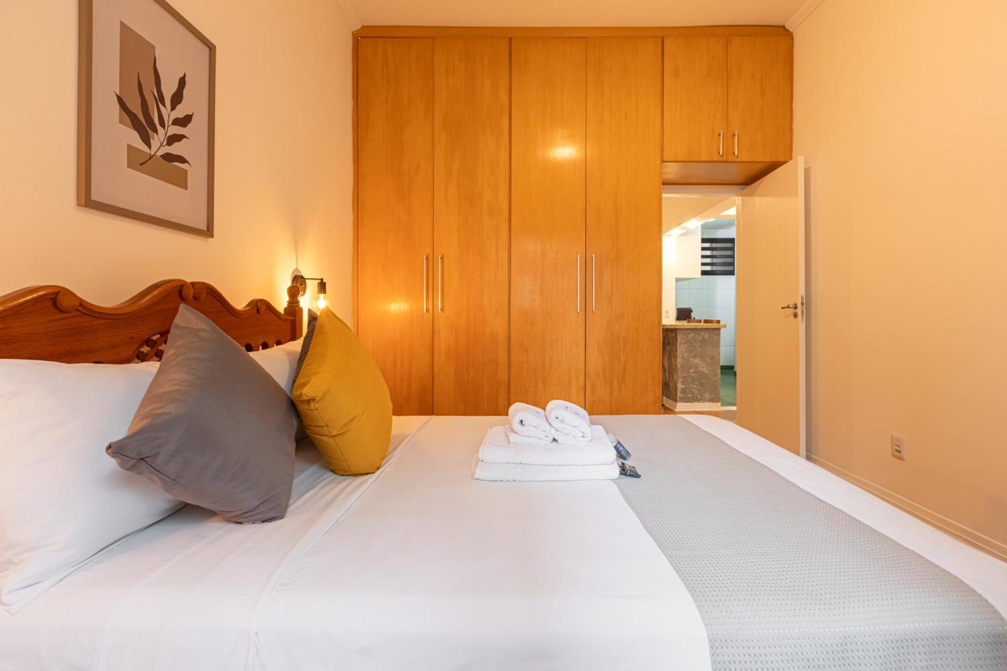 Apartamento Easy Star - Confortavel 2 Quartos No Paraiso - Vg01h São Paulo