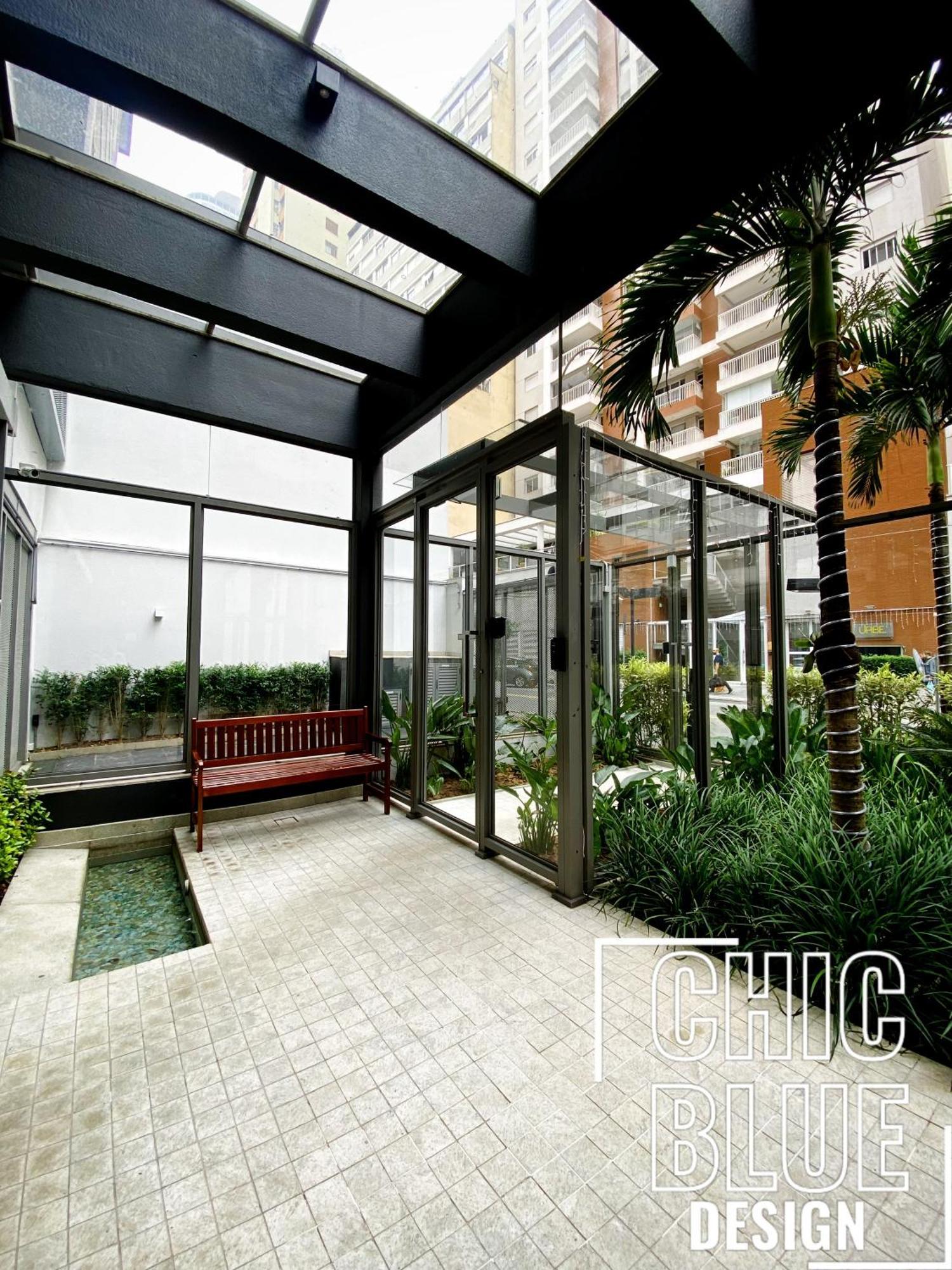 Chic Blue Design Com Vaga De Garagem * São Paulo