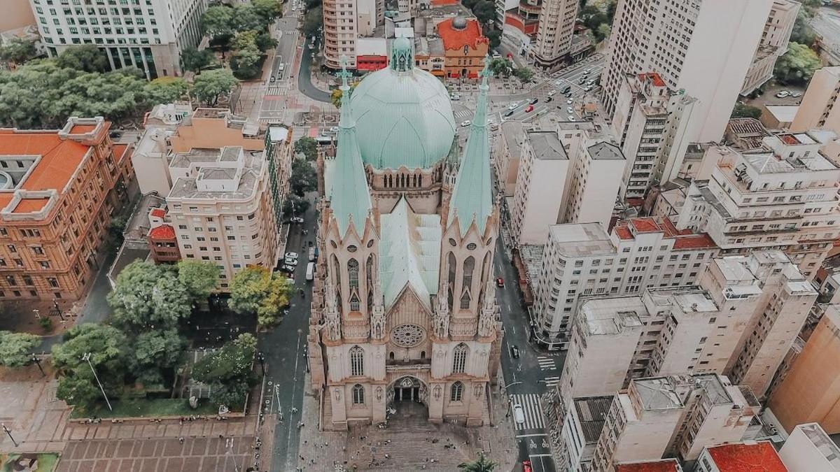 Modernos Andar Alto 50 M Do Metro Bras Centro São Paulo