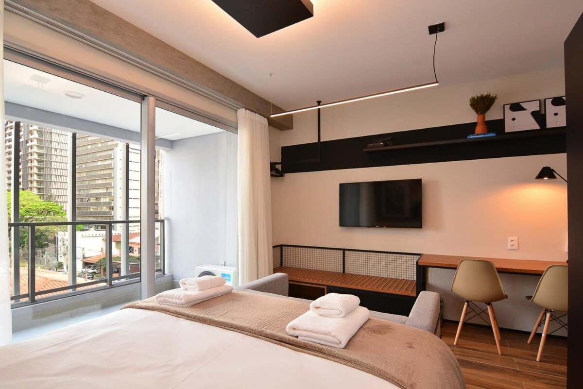 Apartment Bhomy Pinheiros - Varanda Ampla Com Vista Vt320 *