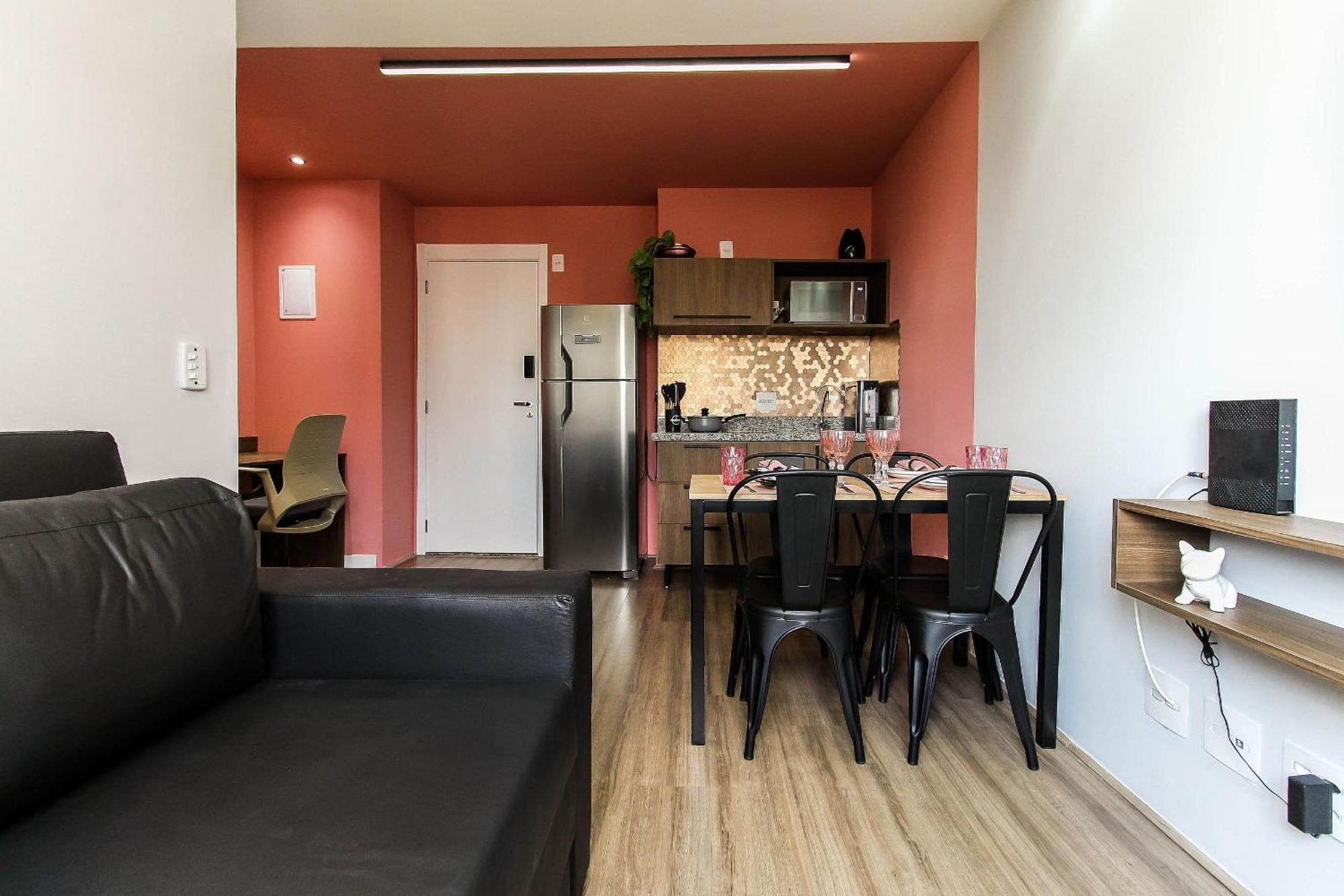 Apartamento Bl911 - Moderno Apto P/ 6 Ao Lado Do Metro Belem São Paulo