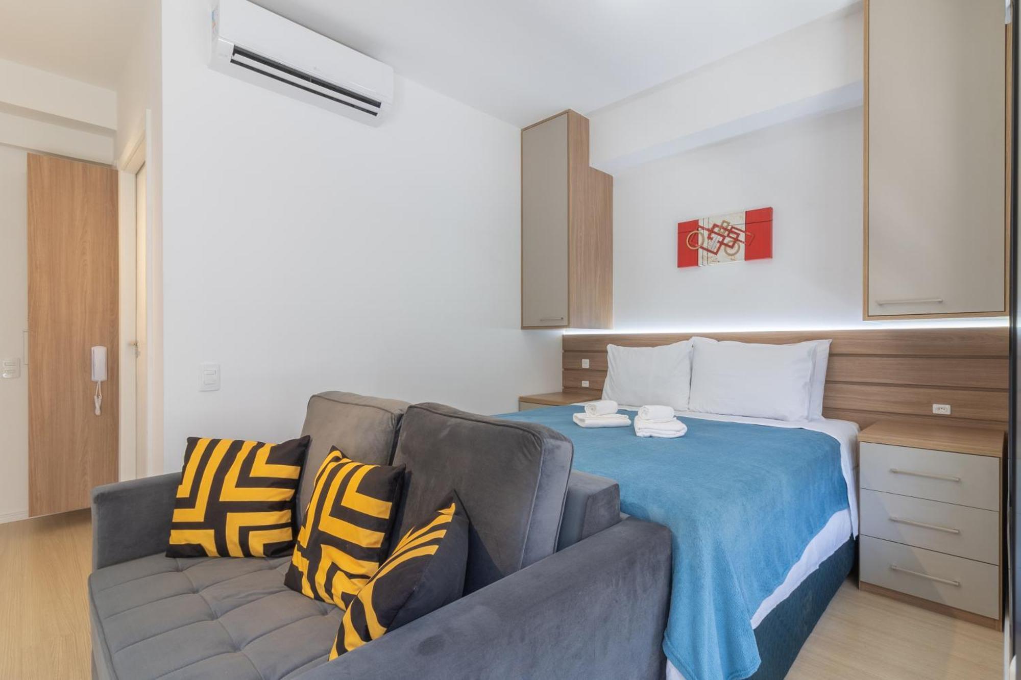 Flat Novissimo A 200m Do Metro Madalena Apartamento