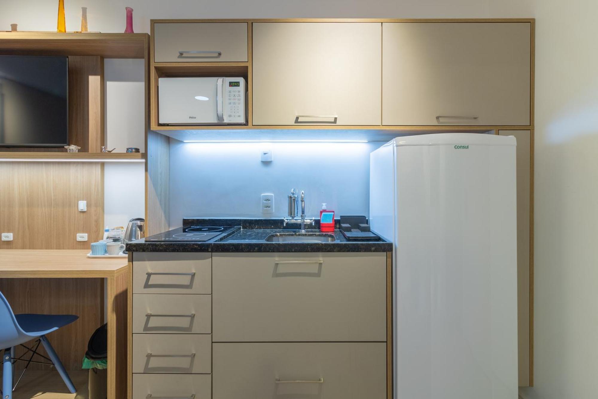 Apartamento Flat Novissimo A 200m Do Metro Madalena