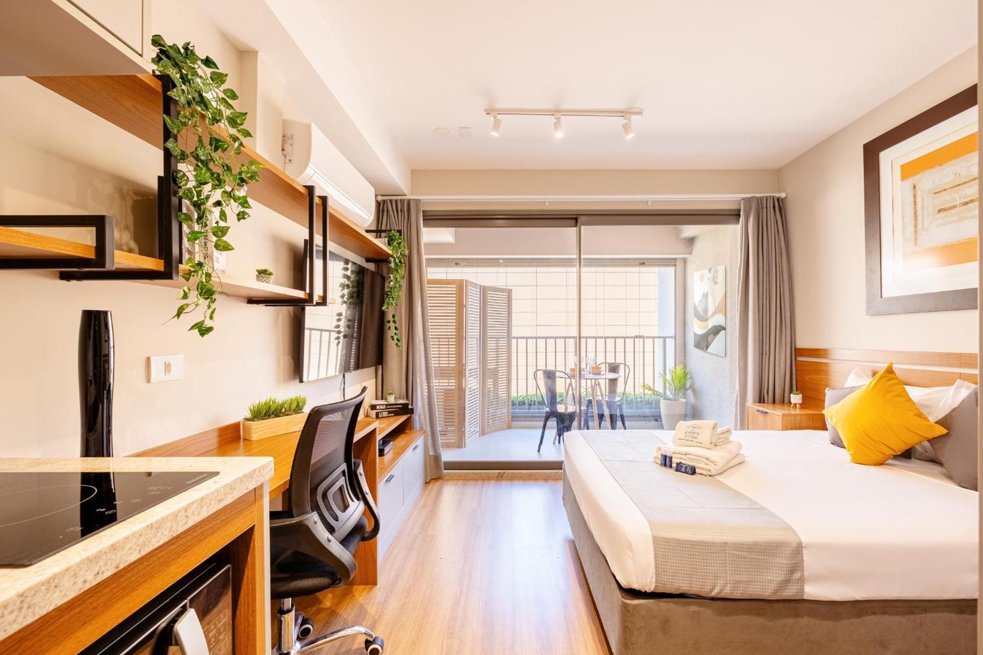 Apartment Easy Star - Charmoso Em Moema Prox. Do Shop Ibirapuera - Hw01i Sao Paulo