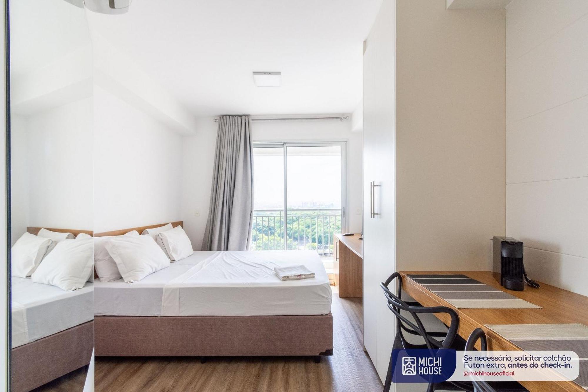 Mh50808 - Espacoso Studio Expo Cn Ac/wf/vg Apartment