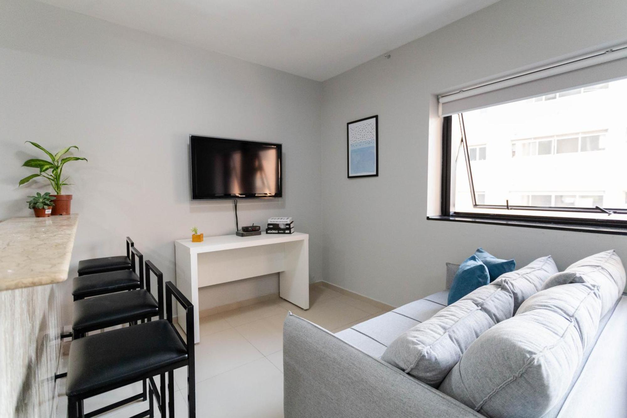Easy Star - Charmoso Flat C/vaga No Jardim Paulista - Kj01i