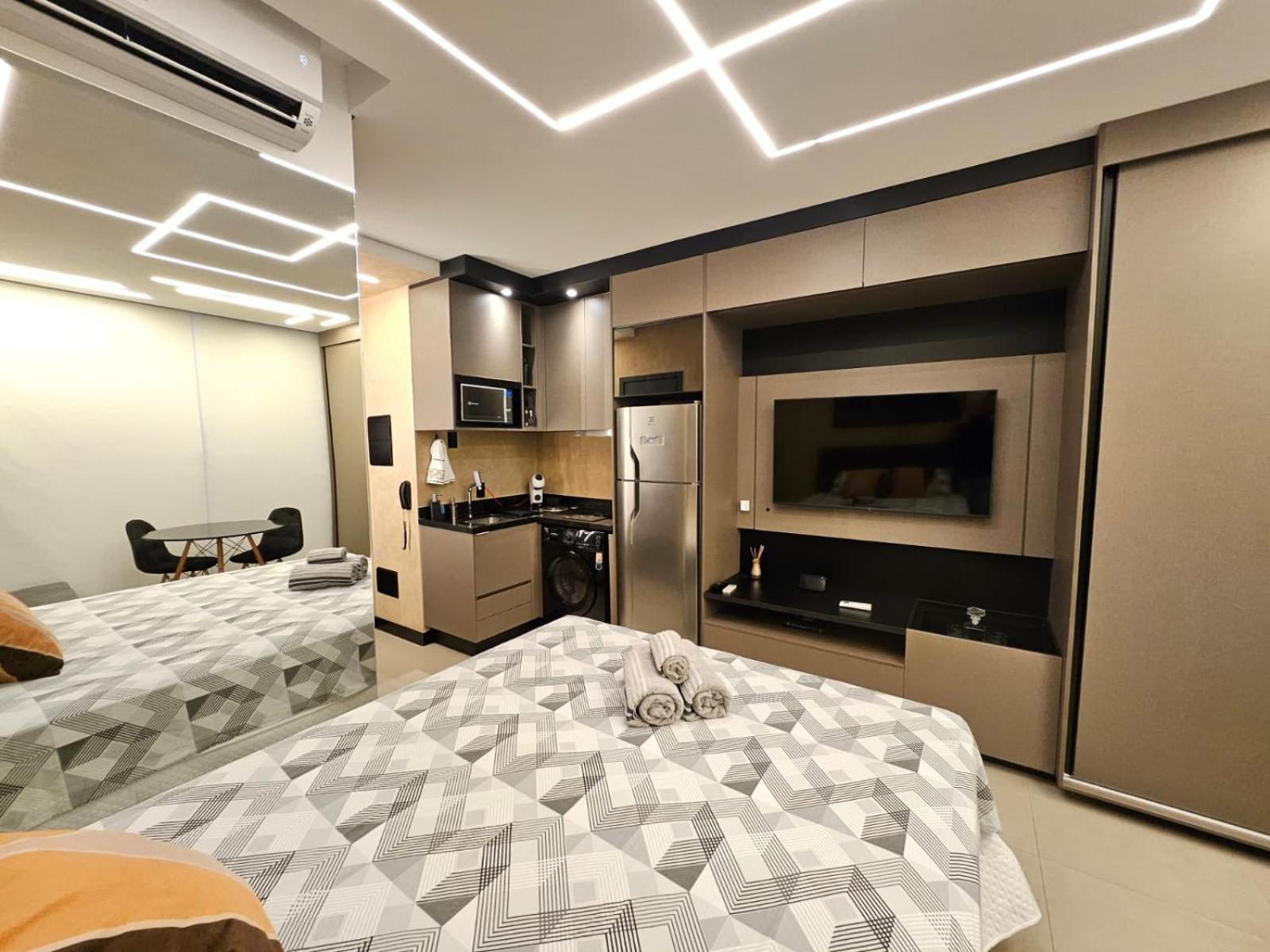Vn Turiassu - Confortavel E Sofisticado Studio, 2 Min Do Allianz Apartment Sao Paulo