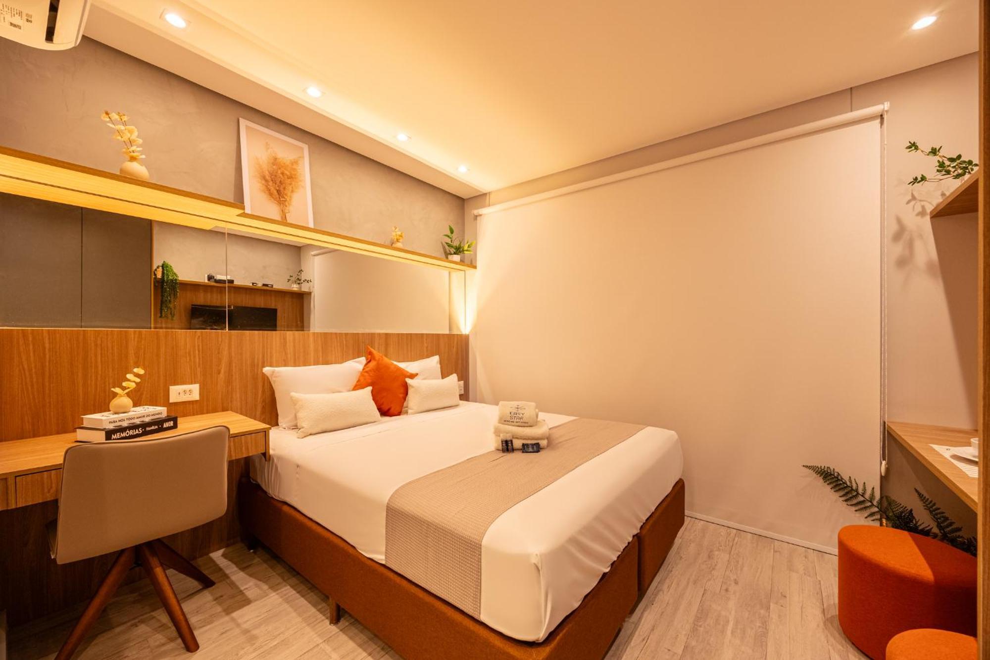 Apartamento Easy Star - Charmoso No Novo Brooklin - Kb03i *