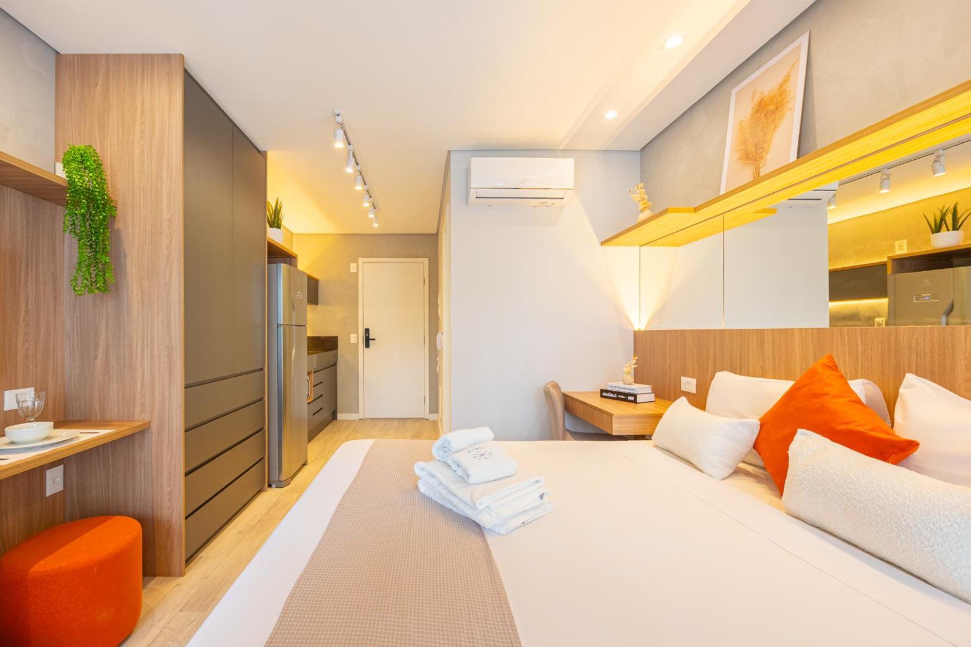 Apartamento Easy Star - Charmoso No Novo Brooklin - Kb03i