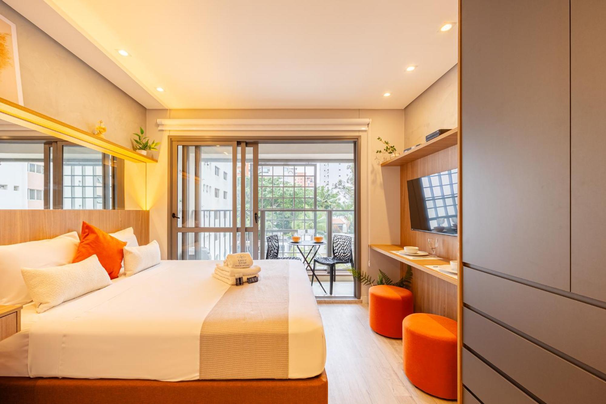 Easy Star - Charmoso No Novo Brooklin - Kb03i Apartamento São Paulo