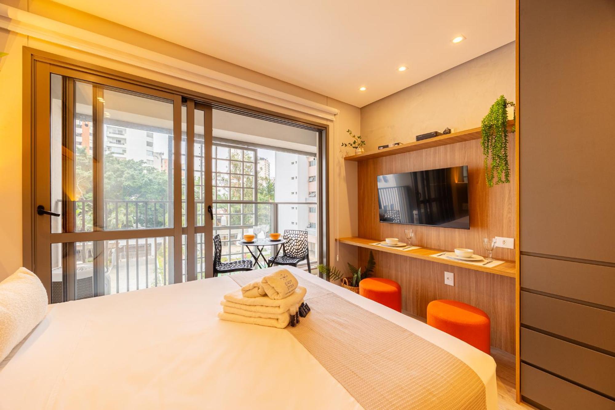 Apartamento Easy Star - Charmoso No Novo Brooklin - Kb03i