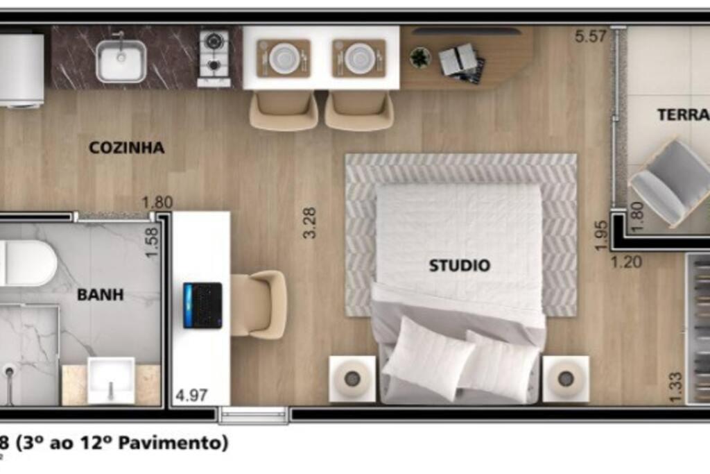 Apartment Sanloft Jd Sp Expo Tiete 1 *