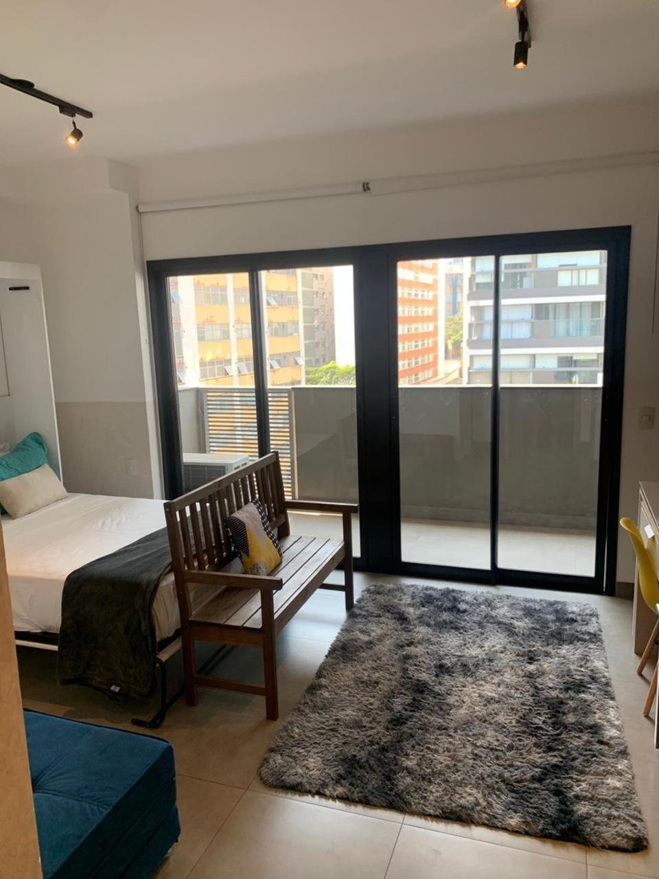 Flat Deluxe Com Varanda E Vista No Jardins - Vn Capote Luxuoso Apartamento