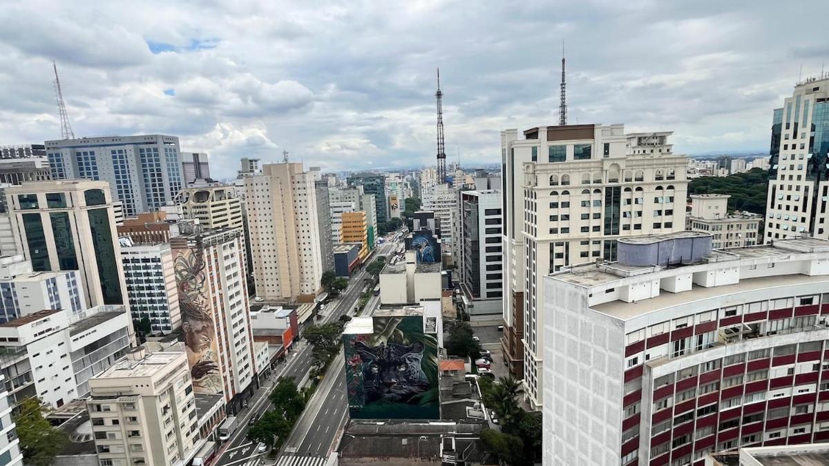 Estudio Com Varandinha Na Consolacao - Pertinho Da Av Paulista E Do Metro Paulista *