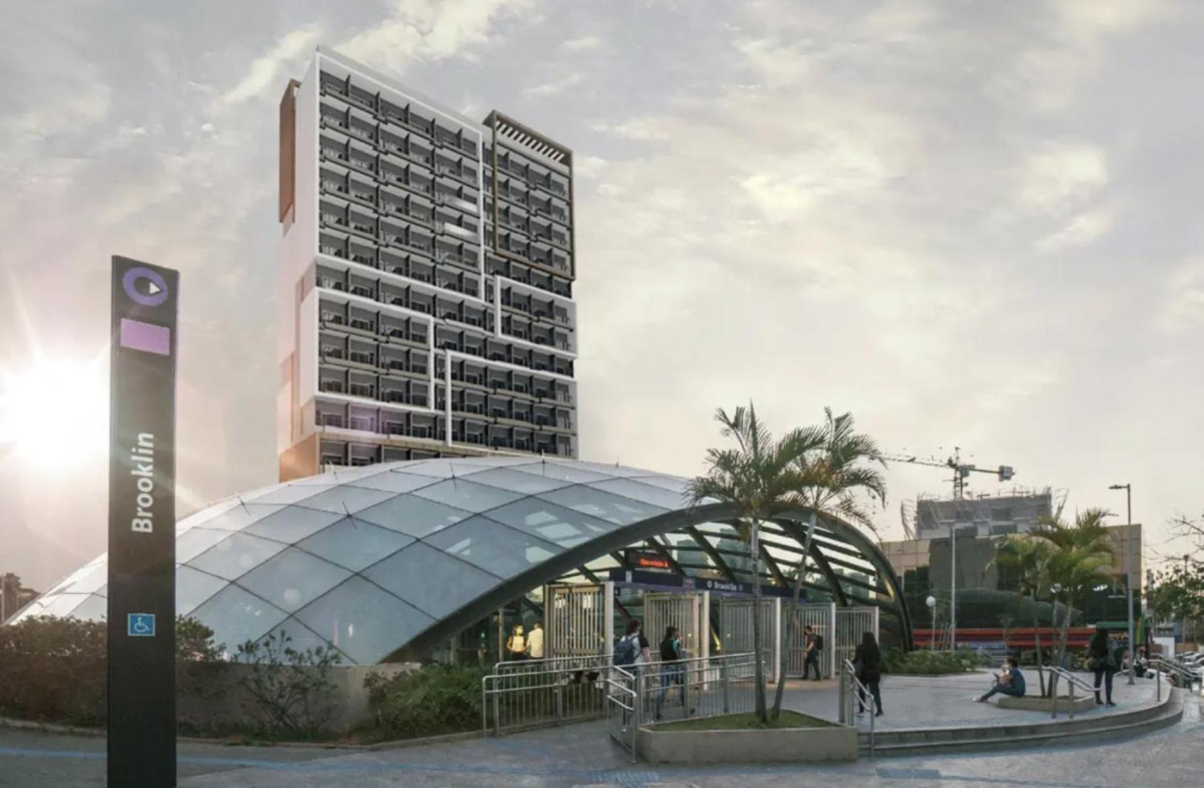 Apartamento Com Mezanino A 30 Passos Do Metro Brooklin São Paulo