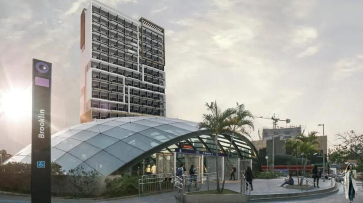 Duplex Metro Brooklin Apartamento *