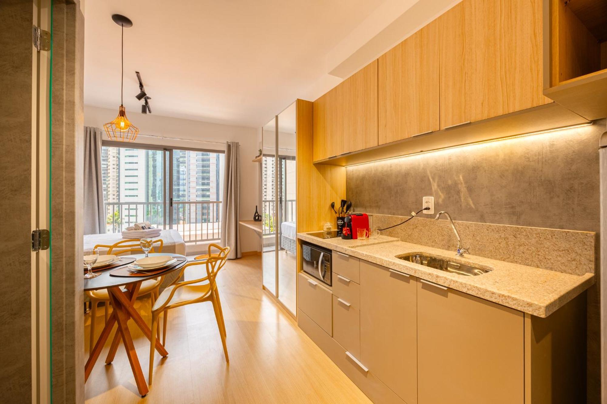 Apartment Easy Star - Lindo Ao Lado Da Faria Lima - Rb01i