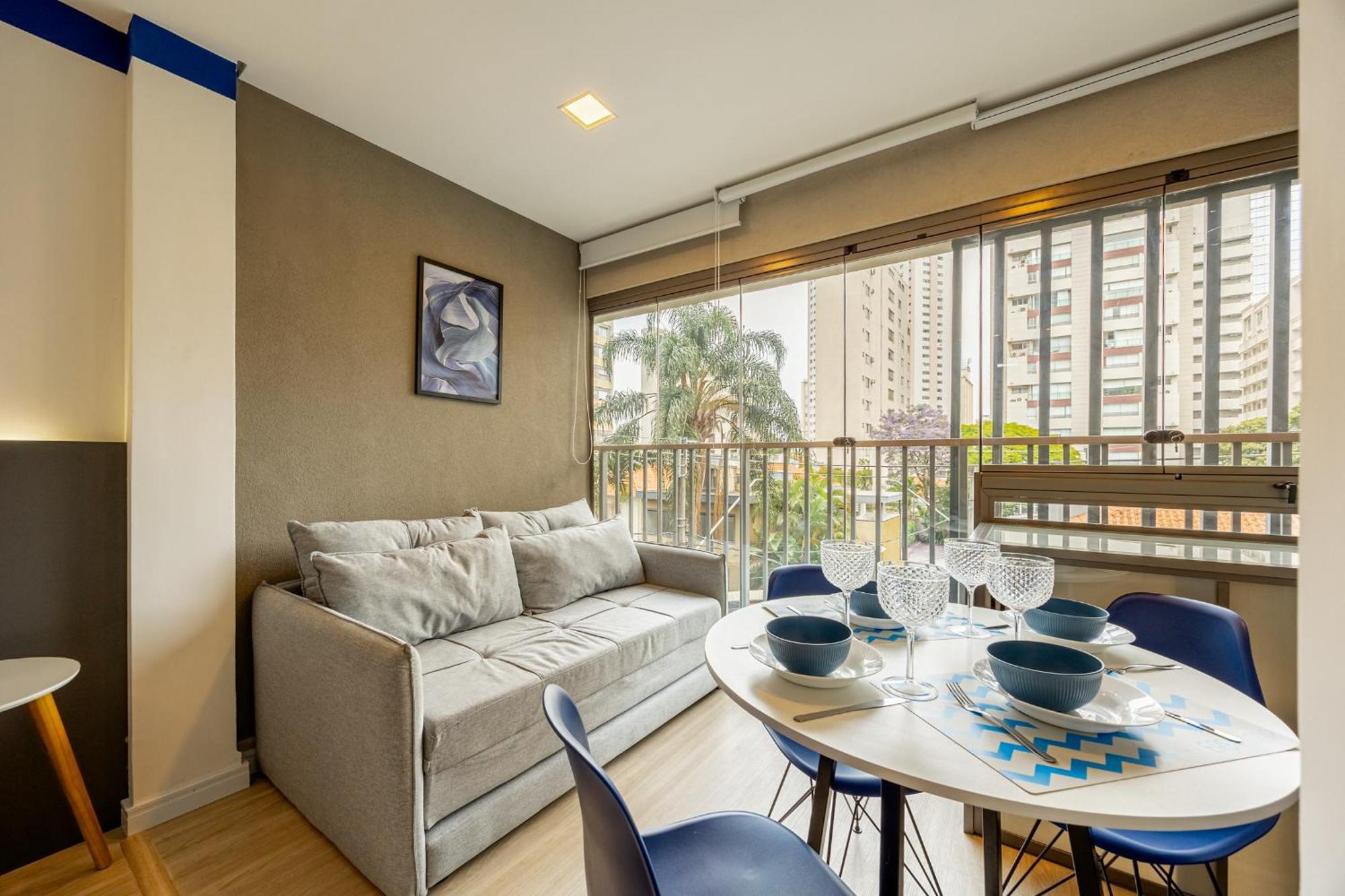 Easy Star - Charmoso No Jardins - Oc01i Apartamento São Paulo