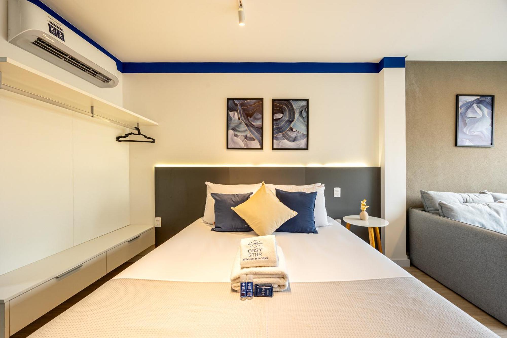 Apartamento Easy Star - Charmoso No Jardins - Oc01i