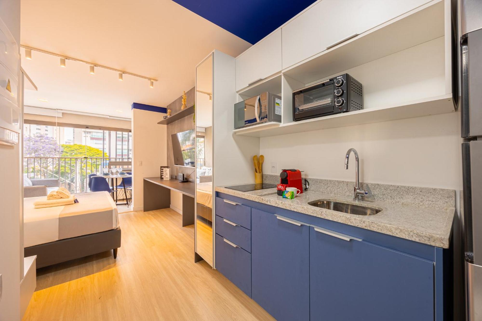 Easy Star - Charmoso No Jardins - Oc01i Apartamento São Paulo