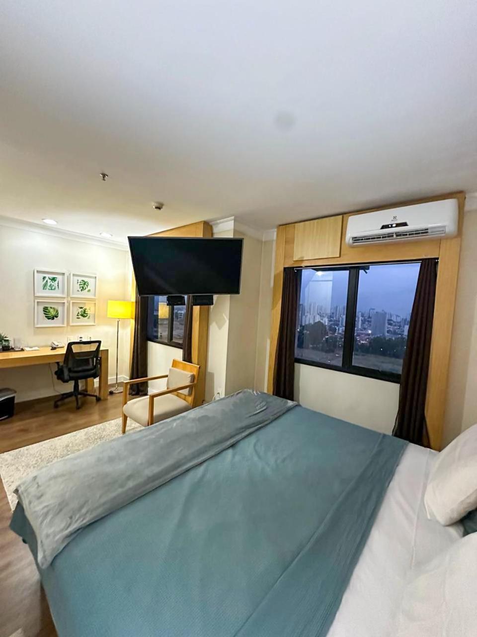 Flat Com Conforto E Requinte Em Frente Aeroporto - H1001 Apartamento