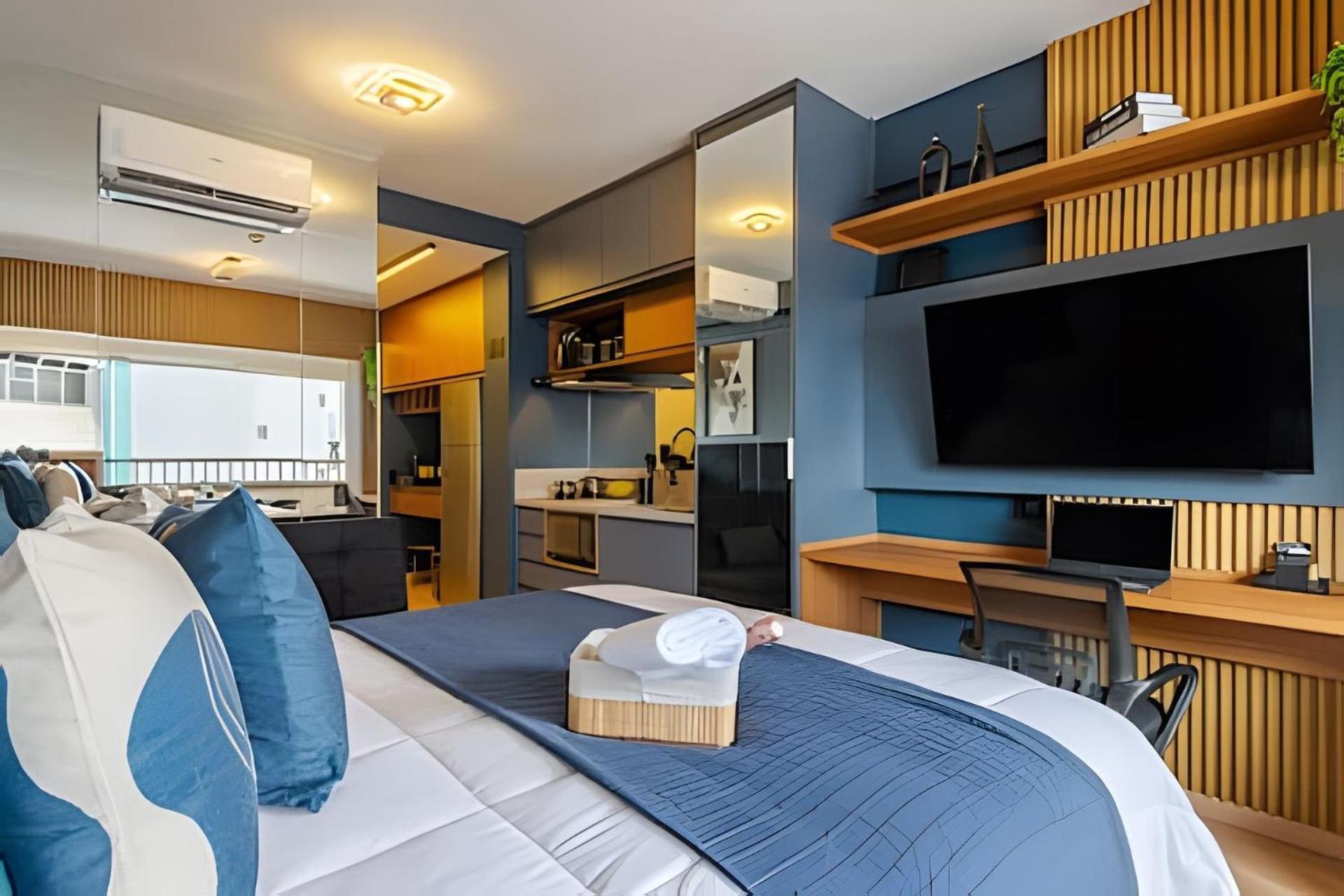 Apartamento Pinheiros I Faria Lima, Apto Studio, 50m Metro, Piscina, Wi-fi São Paulo
