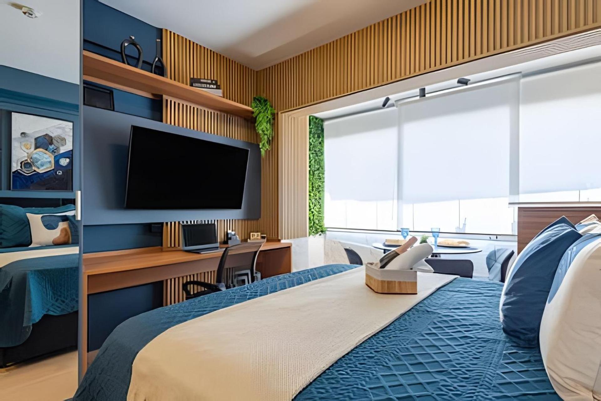 Pinheiros I Faria Lima, Apto Studio, 50m Metro, Piscina, Wi-fi Apartamento São Paulo