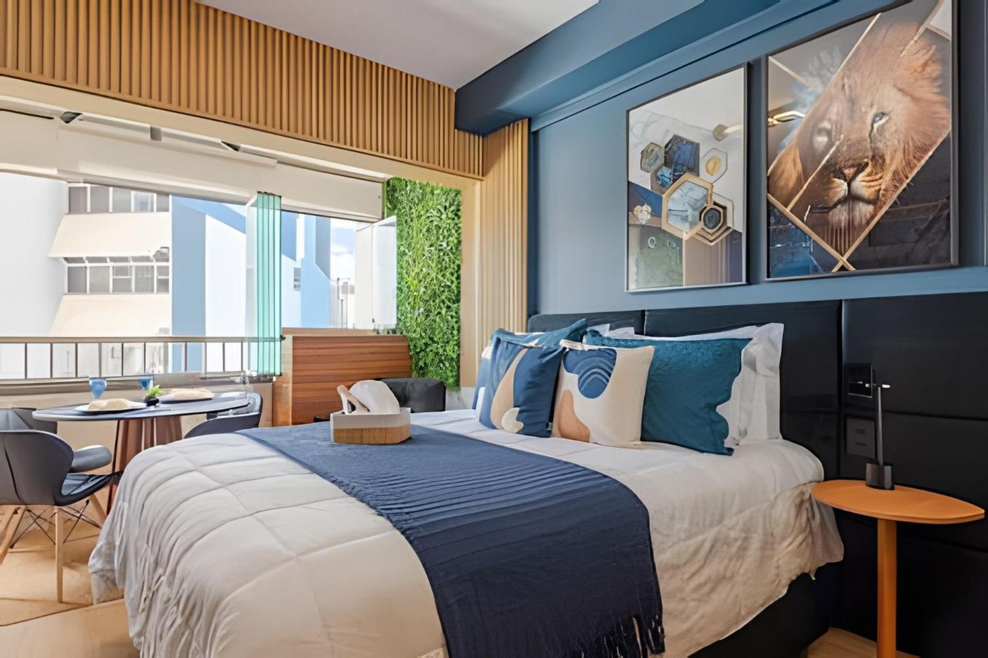 Apartamento Pinheiros I Faria Lima, Apto Studio, 50m Metro, Piscina, Wi-fi *