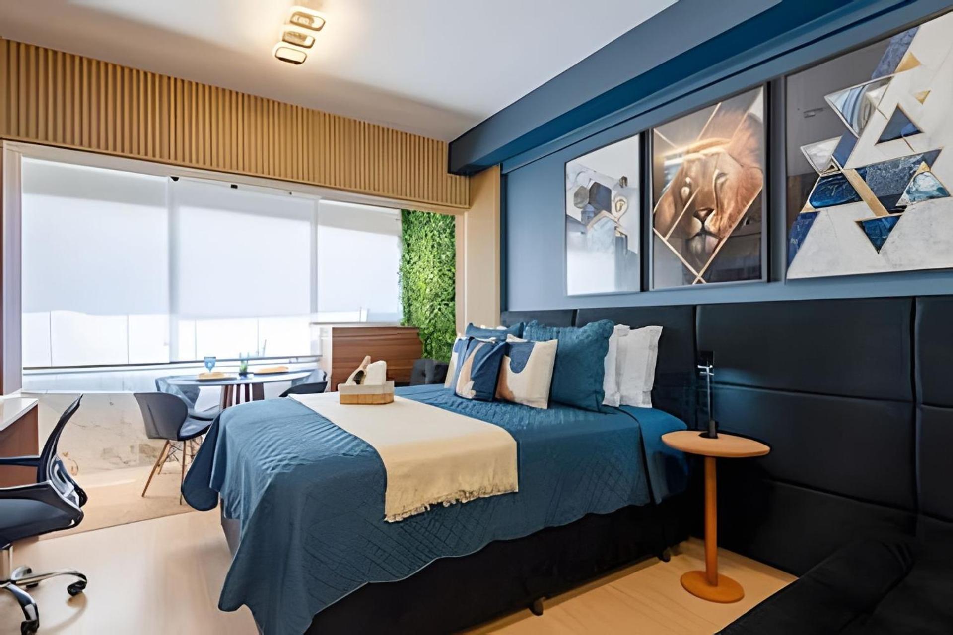 Pinheiros I Faria Lima, Apto Studio, 50m Metro, Piscina, Wi-fi Apartamento São Paulo