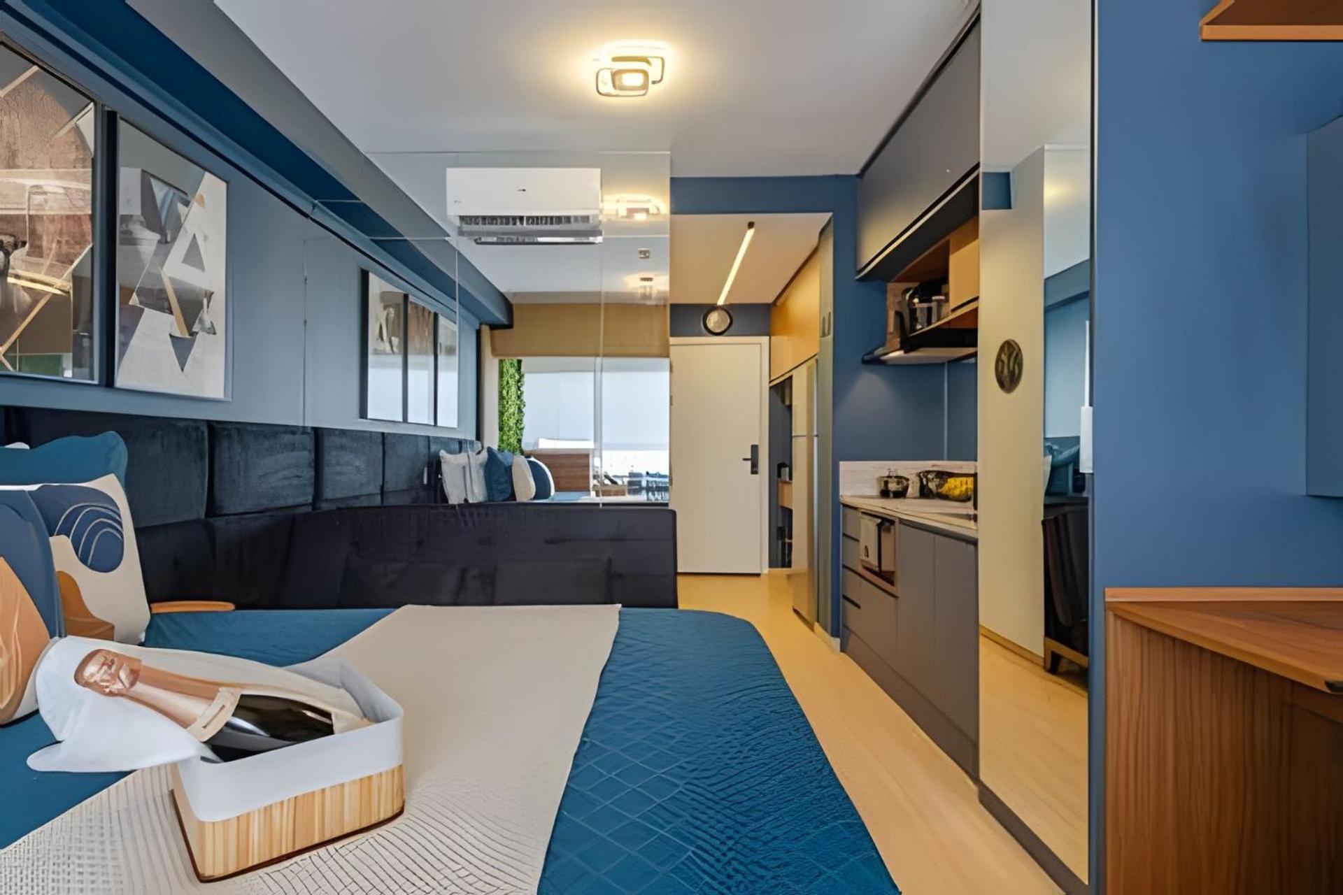 Pinheiros I Faria Lima, Apto Studio, 50m Metro, Piscina, Wi-fi São Paulo