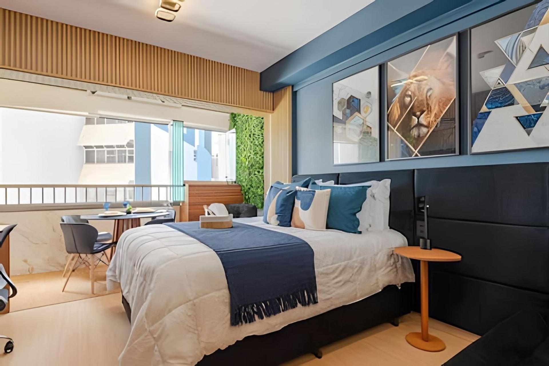 Pinheiros I Faria Lima, Apto Studio, 50m Metro, Piscina, Wi-fi Apartamento São Paulo