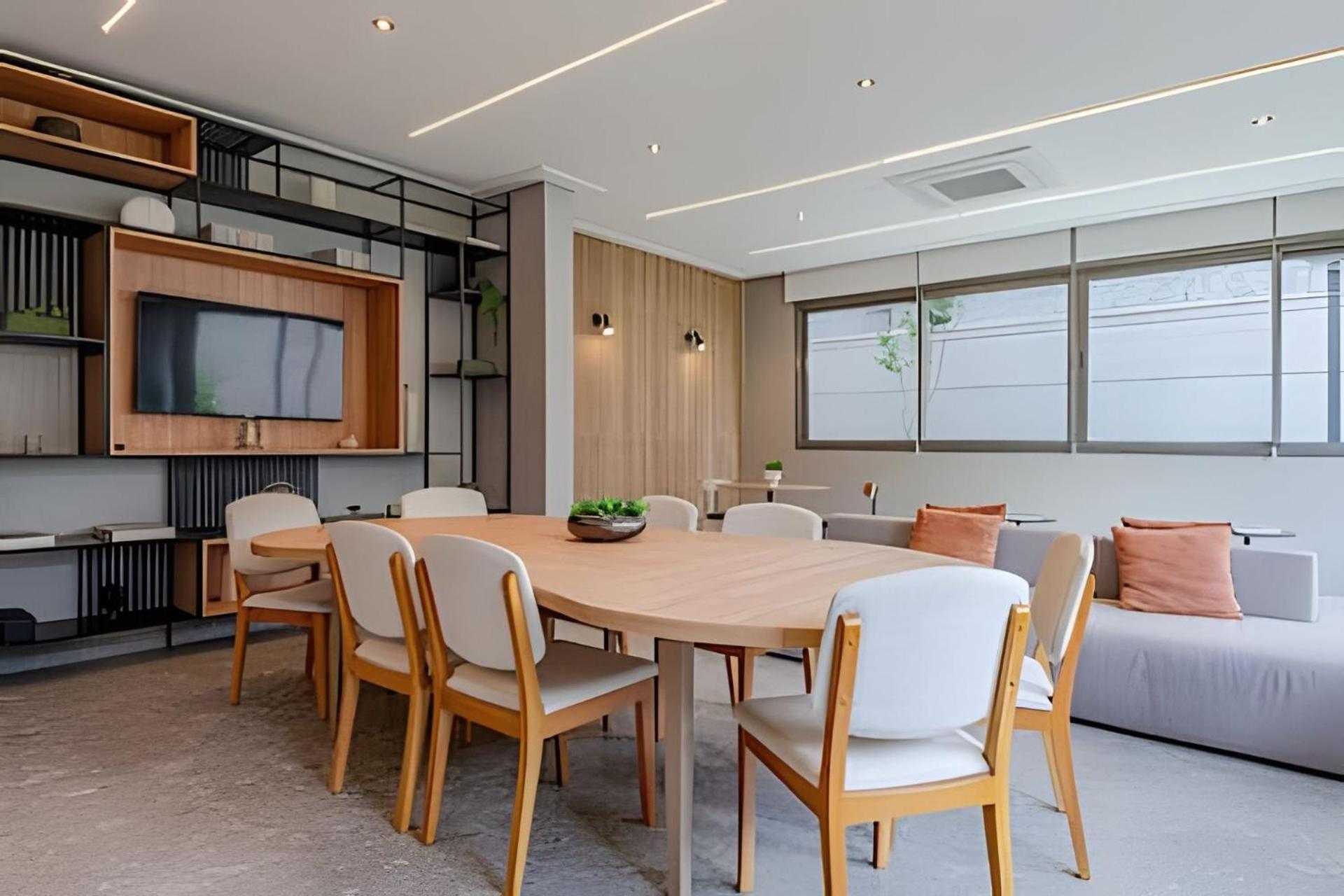 Pinheiros I Faria Lima, Apto Studio, 50m Metro, Piscina, Wi-fi Apartamento São Paulo